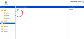Tell signal appearance on console